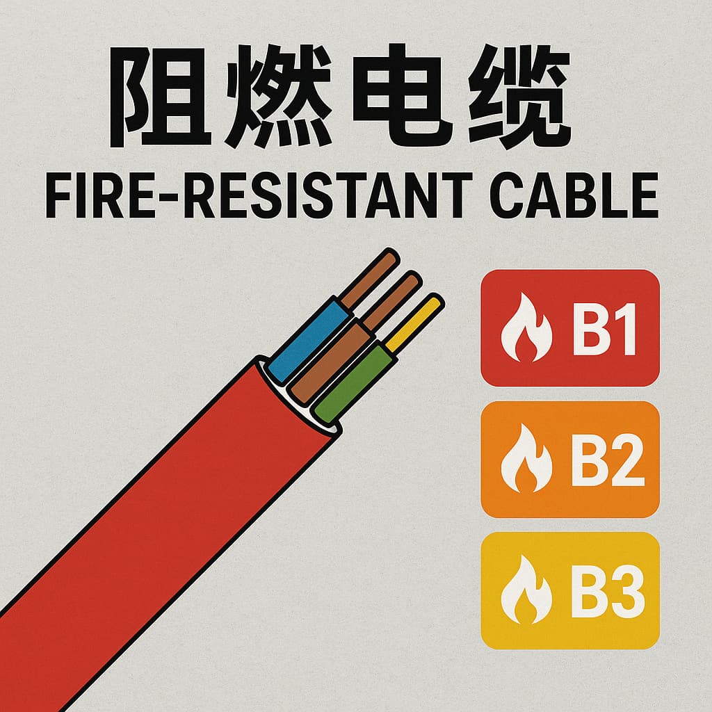 什么是阻燃电缆？？？B1、B2、B3级的区别你相识吗？？？